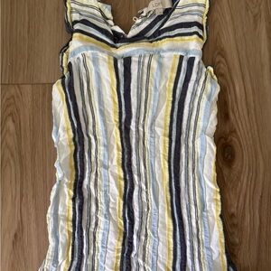 LOFT Multicolor Striped Top